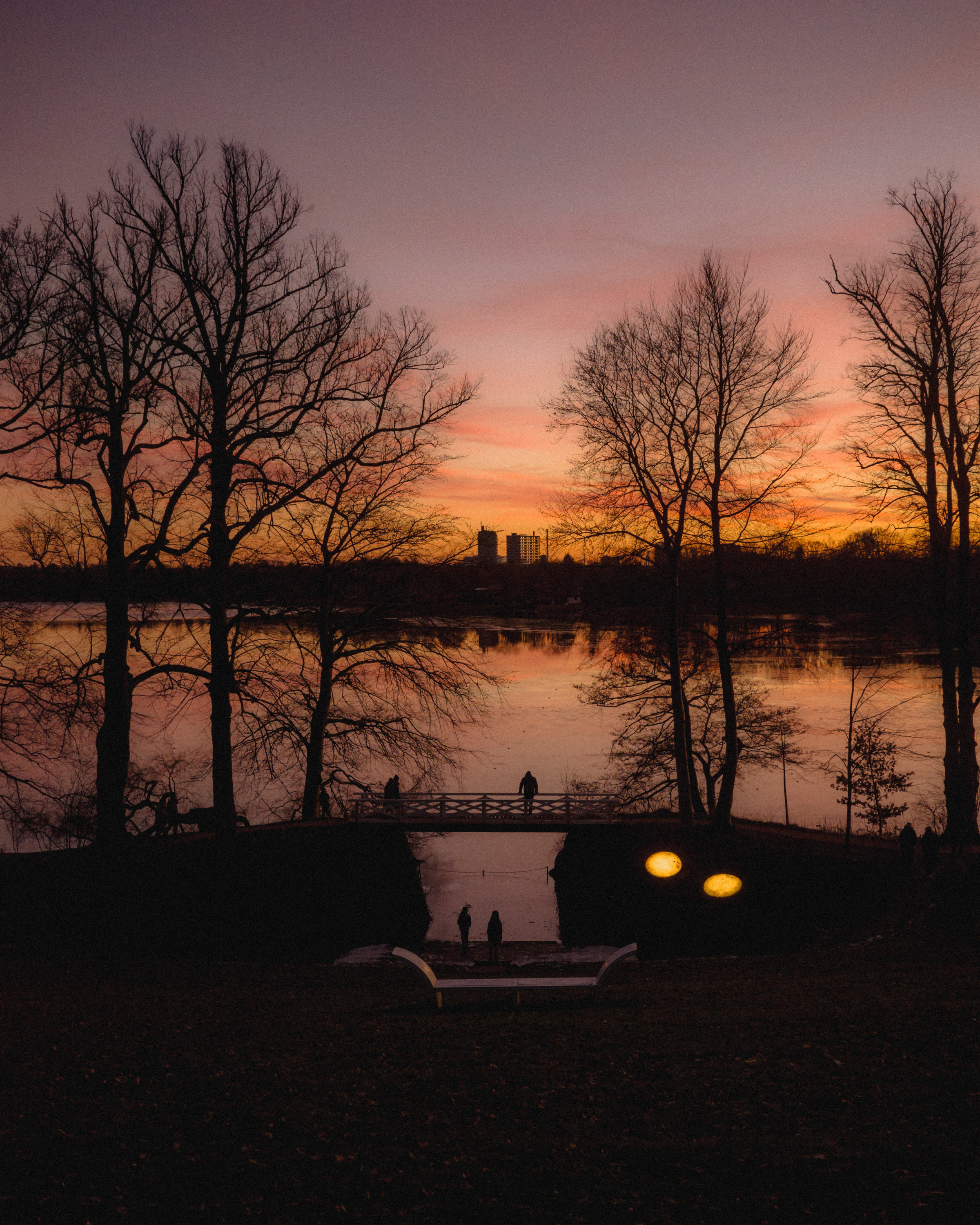 Sunset time at Sophienholm in Bagsværd, Denmark by Filip Gielda-42