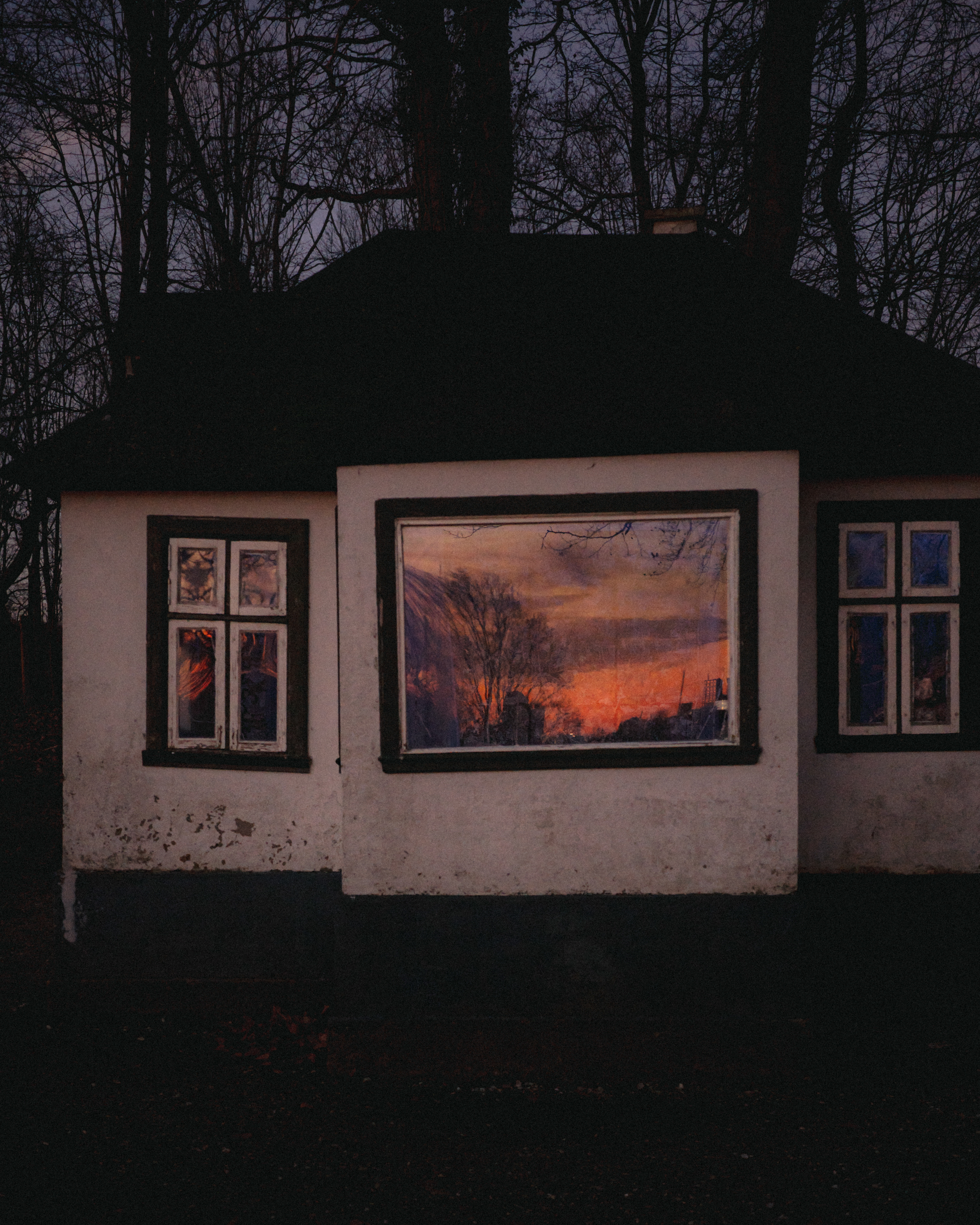 Sunset time at Sophienholm in Bagsværd, Denmark by Filip Gielda-49